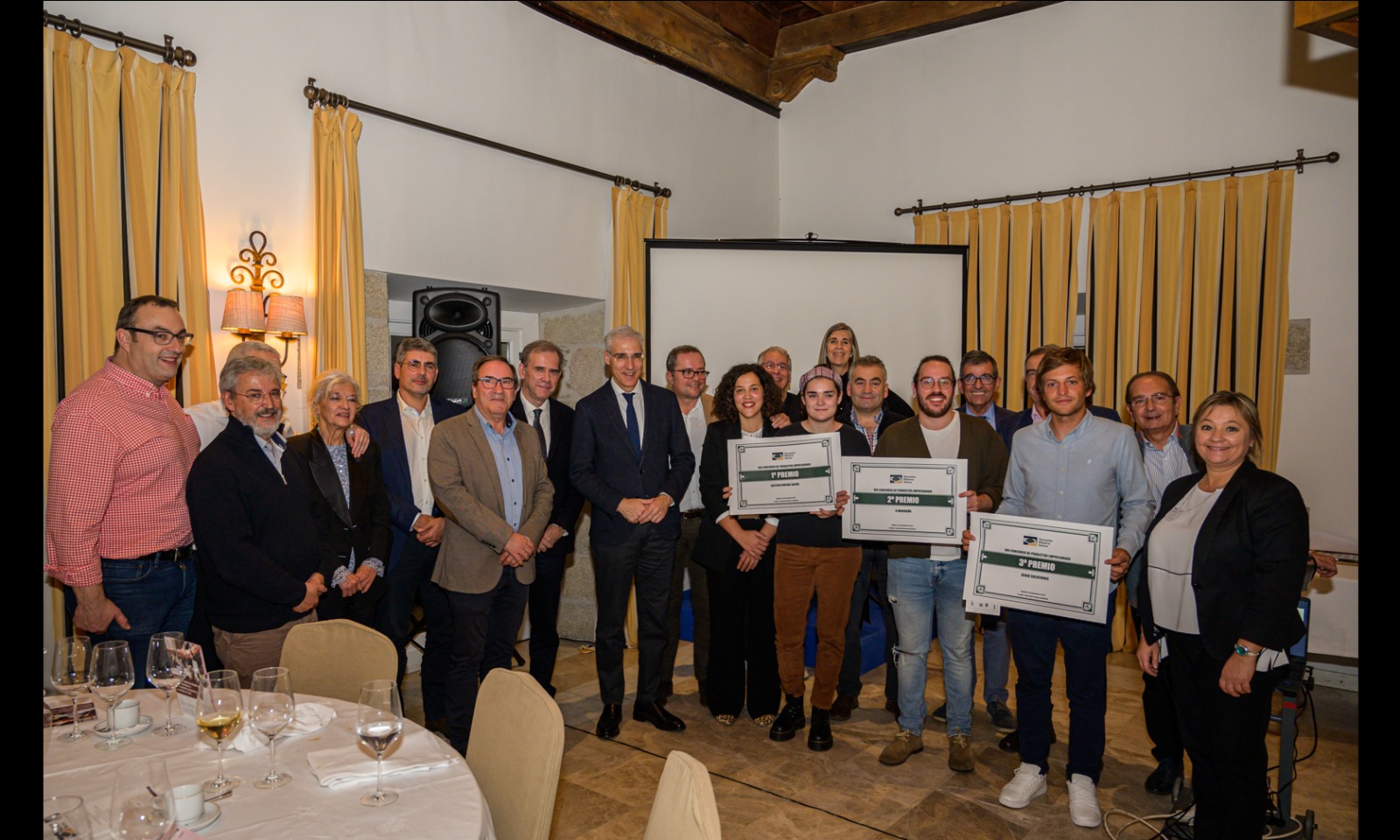 Premiados en el VIII Concurso de Proyectos Empresariales Semente Ribeira Sacra 